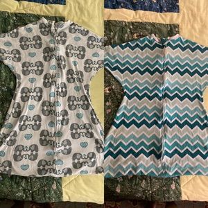 Set of medium Zipadee Zip sleep sacks